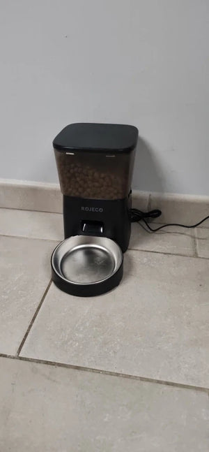 2L Automatic Pet Food Dispenser with Buttons